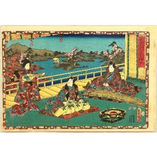 Utagawa Kunisada: The Tale of Genji - Chapter 45 - Artelino