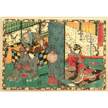 Utagawa Kunisada: The Tale of Genji - Chapter 2 - Artelino