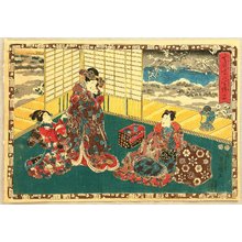 Utagawa Kunisada: The Tale of Genji - Chapter 24 - Artelino