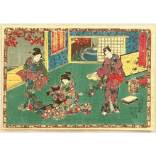 Utagawa Kunisada: The Tale of Genji - Chapter 19 - Artelino