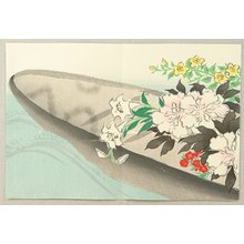 神坂雪佳: Flower Boat - Momoyo Gusa - Artelino