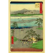 Utagawa Hiroshige: Mitsuke - Upright Tokaido - Artelino