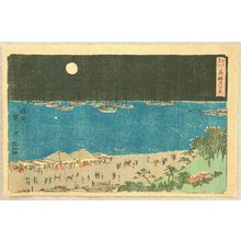 Utagawa Hiroshige: The Famous Places of the Eastern Capital - Takanawa - Artelino