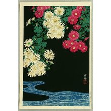 Ohara Koson: Chrysanthemum and Stream - Artelino