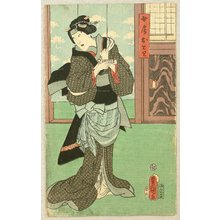 Utagawa Kunisada: Lady Otowa - Artelino