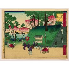 Utagawa Hiroshige III: Kokon Tokyo Meisho - Ueno - Artelino