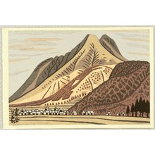 Fujishima Takeji: Mt. Yufu - Artelino