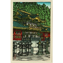 Kawase Hasui: Toshogu Shrine in Nikko - Artelino