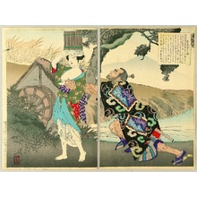 月岡芳年: New Selections of Eastern Brocade Pictures - Oiko - Lady Hercule - Artelino