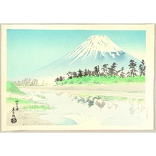 徳力富吉郎: The Thirty-six Views of Mt.Fuji - Tago Bay - Artelino