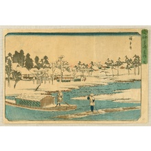 Utagawa Hiroshige: The Famous Places of the Eastern Capital - Massaki - Artelino