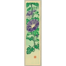 Kasamatsu Shiro: Flower of All Seasons - Morning Glory - Artelino