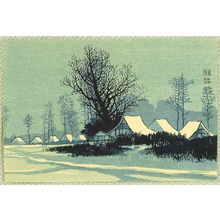 Uehara Konen: Snow Scene - Artelino