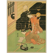 Suzuki Harunobu: Two Girls - Artelino