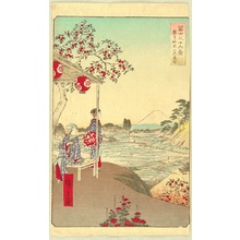 Utagawa Hiroshige: Thirty-six Views of Mt.Fuji - Zoshigaya - Artelino