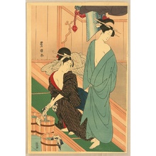 Utagawa Toyokuni I: Bathing Beauties - Artelino