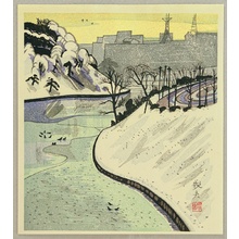 Takagi Yoshio: Riverside in Winter - Artelino