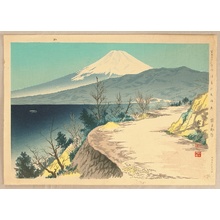 徳力富吉郎: Thirty-six Views of Mt. Fuji - Mt. Fuji from Izu - Artelino
