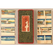 Unknown: Woodblock Print Business Cards - Artelino