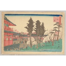Utagawa Hiroshige: Three Views of Famous Places of Edo - Ueno - Artelino