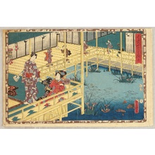 Utagawa Kunisada: The Tale of Genji - Chapter 50 - Artelino