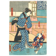 Utagawa Kunisada, 歌川国貞 (Utagawa Kunisada)による浮世絵「Kabuki」