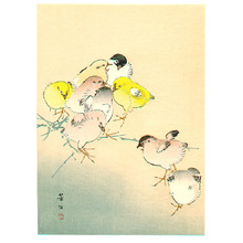 Kikuchi Hobun: Pastel Chicken - Artelino