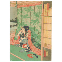 Utagawa Kunisada III: Summer - Shiki Keshiki no Uchi - Artelino