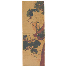 Utagawa Hiroshige: Crane (Vertical Diptych) - Artelino