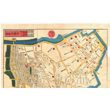 Unknown: Map of Edo, Soto Sakurada Area - Kirie Zu - Artelino