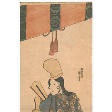 Utagawa Kuniyoshi: Bijin (Vertical Diptych) - Artelino