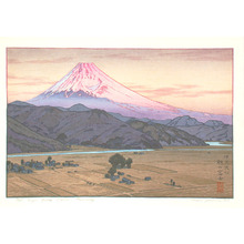 Yoshida Toshi: Mt. Fuji from Ohito, Morning - Artelino