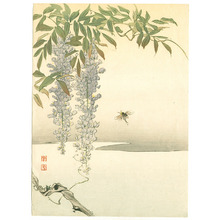 Koho: Wisteria and Bee (Muller Collection) - Artelino