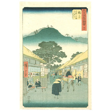 Utagawa Hiroshige: Mariko - Gojusan Tsugi Meisho Zue (Upright Tokaido) - Artelino