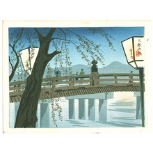 Tokuriki Tomikichiro: Sannjo Bridge - Artelino
