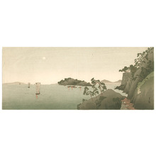 Yoshimoto Gesso: Harbor in the evening (Muller Collection) - Artelino
