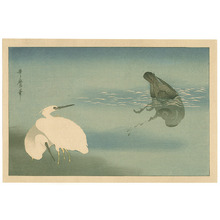 Kitagawa Utamaro: Egrets and Cormorant (Muller Collection) - Artelino