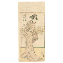 Katsukawa Shunzan: Lady and Sword - Artelino
