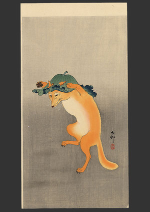Koson: Dancing Fox - The Art of Japan