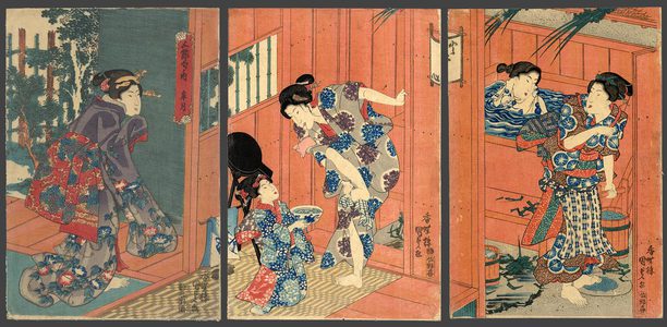 歌川国貞: Tango (the 5th day of the 5th Lunar month) - The Art of Japan