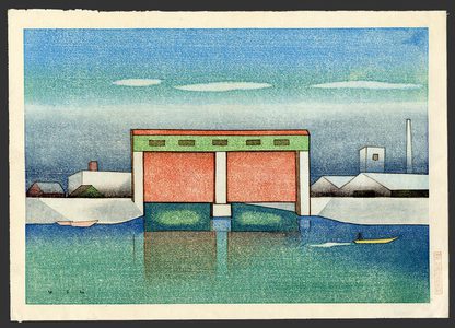 Ushijima Noriyuki: Penstock on a summer day - The Art of Japan