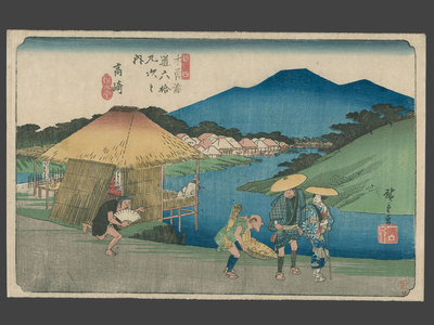歌川広重: #14 Takasagi - The Art of Japan