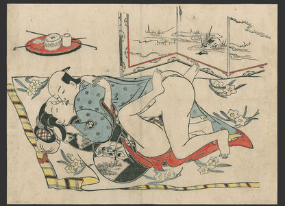 Okumura Masanobu: #6 of 11 Lovers (To be sold as a set) - The Art of Japan