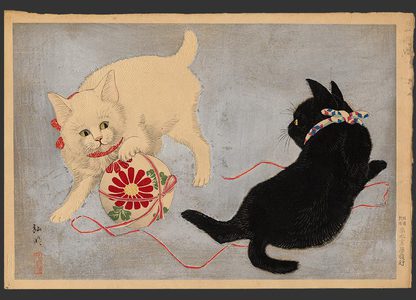 Takahashi Hiroaki: Playing cats - The Art of Japan