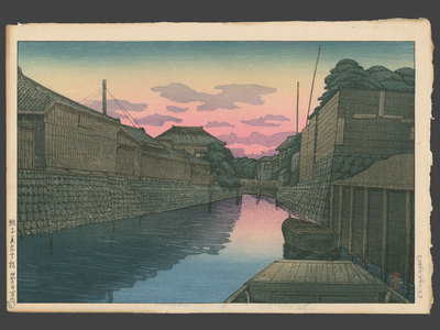 Tsuchiya Koitsu: Near the Minato Bridge, Choshi - The Art of Japan