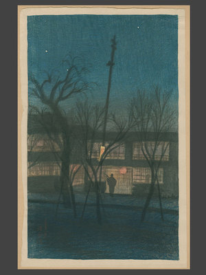 Ito Shinsui: Night at Ikenohata 10/100 - The Art of Japan
