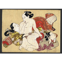 鳥居清信: Shunga painting - The Art of Japan