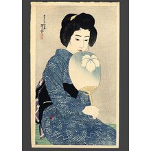 伊東深水: Cotton Kimono - The Art of Japan