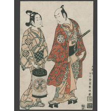 Toyonobu: Actors Nakamura Shichisaburo II and Sanogawa Ichimatsu - The Art of Japan