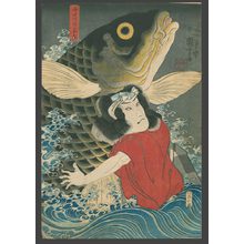 歌川国芳: Kandegawa no Yokichi - The Art of Japan